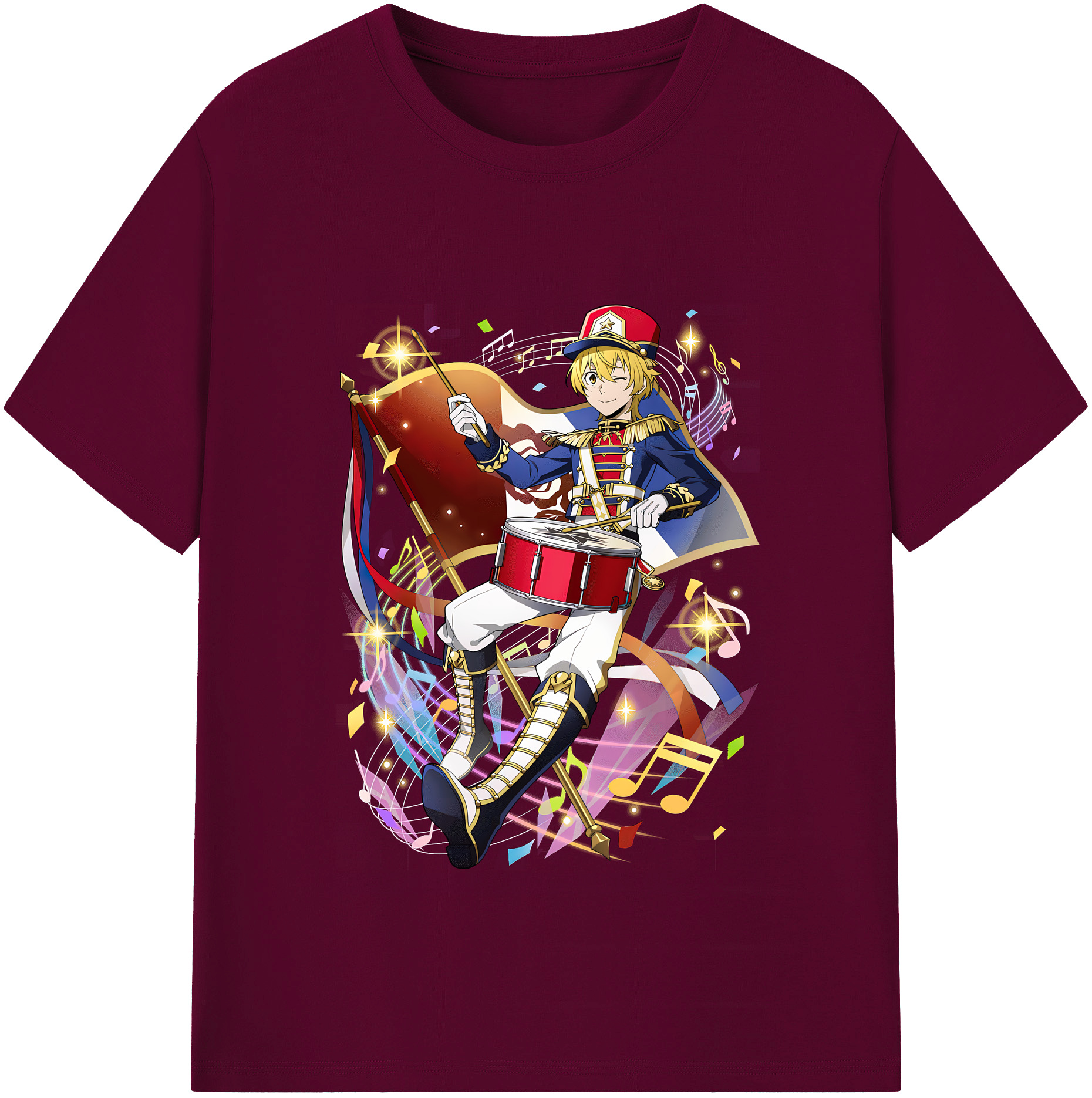 （画像用） 文豪ストレイドッグス Bungo Stray Dogs レディースカジュアルプリントTシャツ（綿100％）
